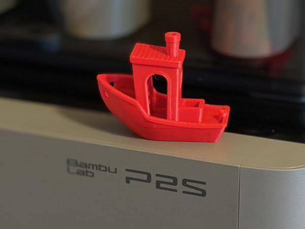 Mein erster 3D-Druck - ein Benchy